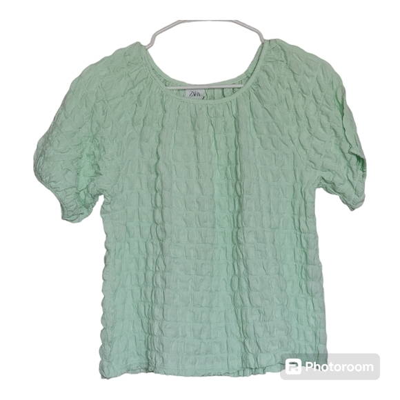 Zara Other - Zara Girls Tops Green Size 13-14 *
